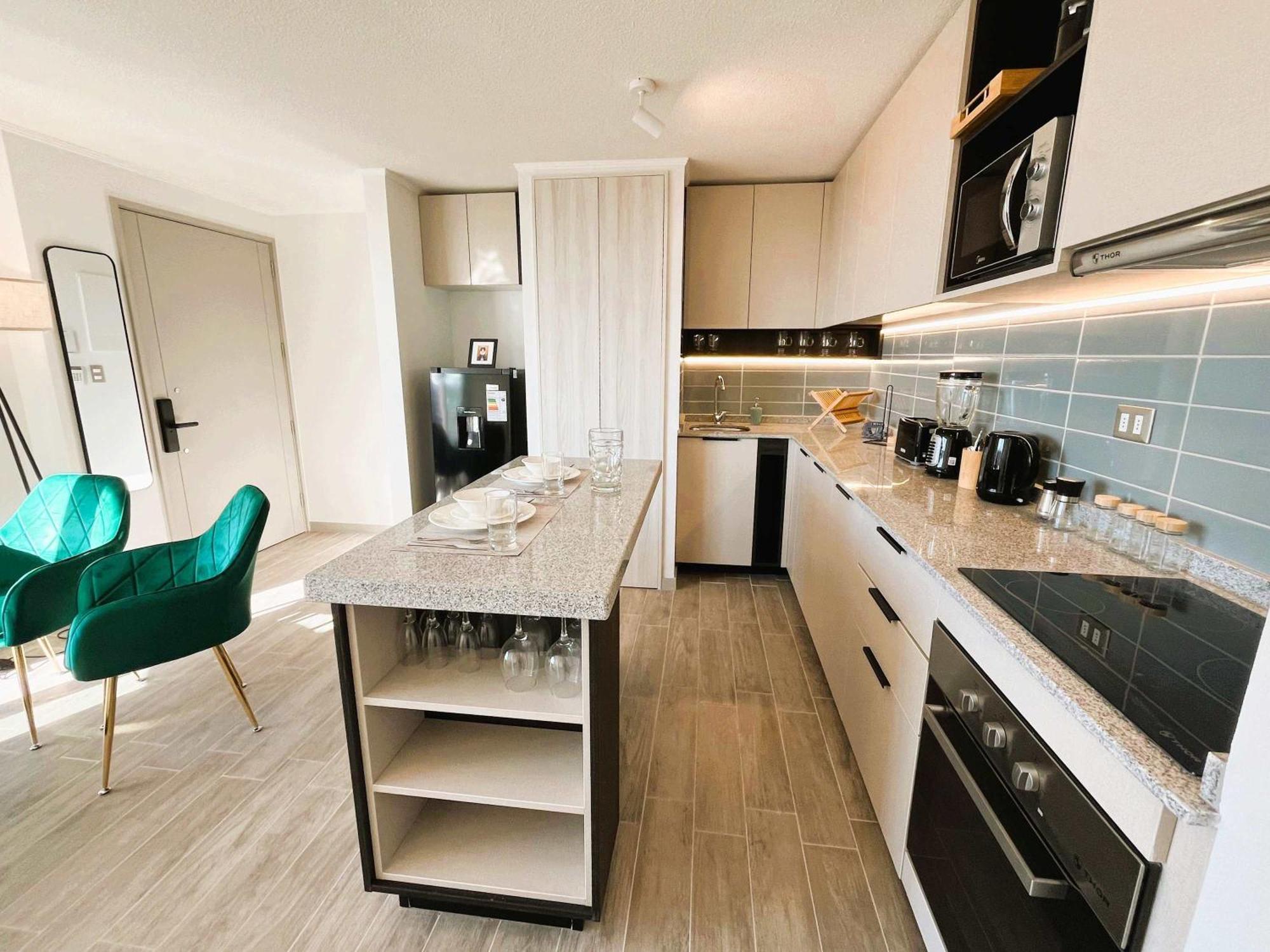 Hom I Depto Nuevo 1d1b 2pax Calle Domeyko 359 Apartamento