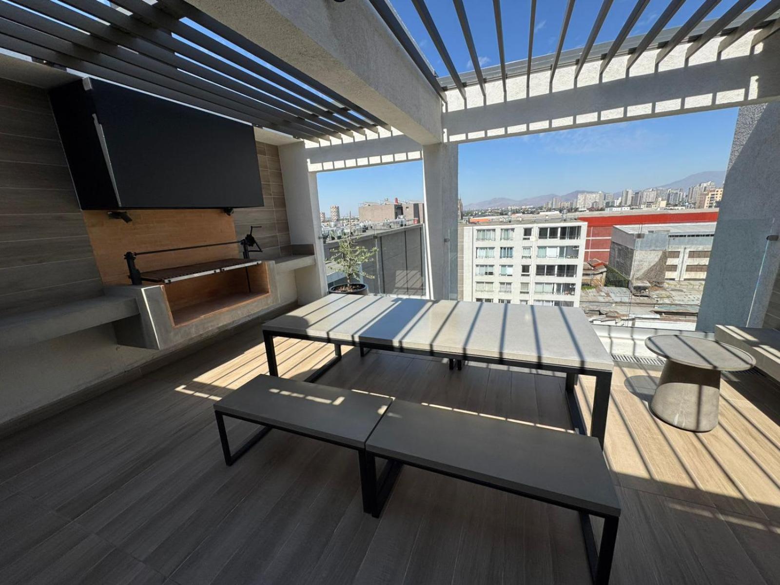 Hom I Depto Nuevo 1d1b 2pax Calle Domeyko 359 * Santiago
